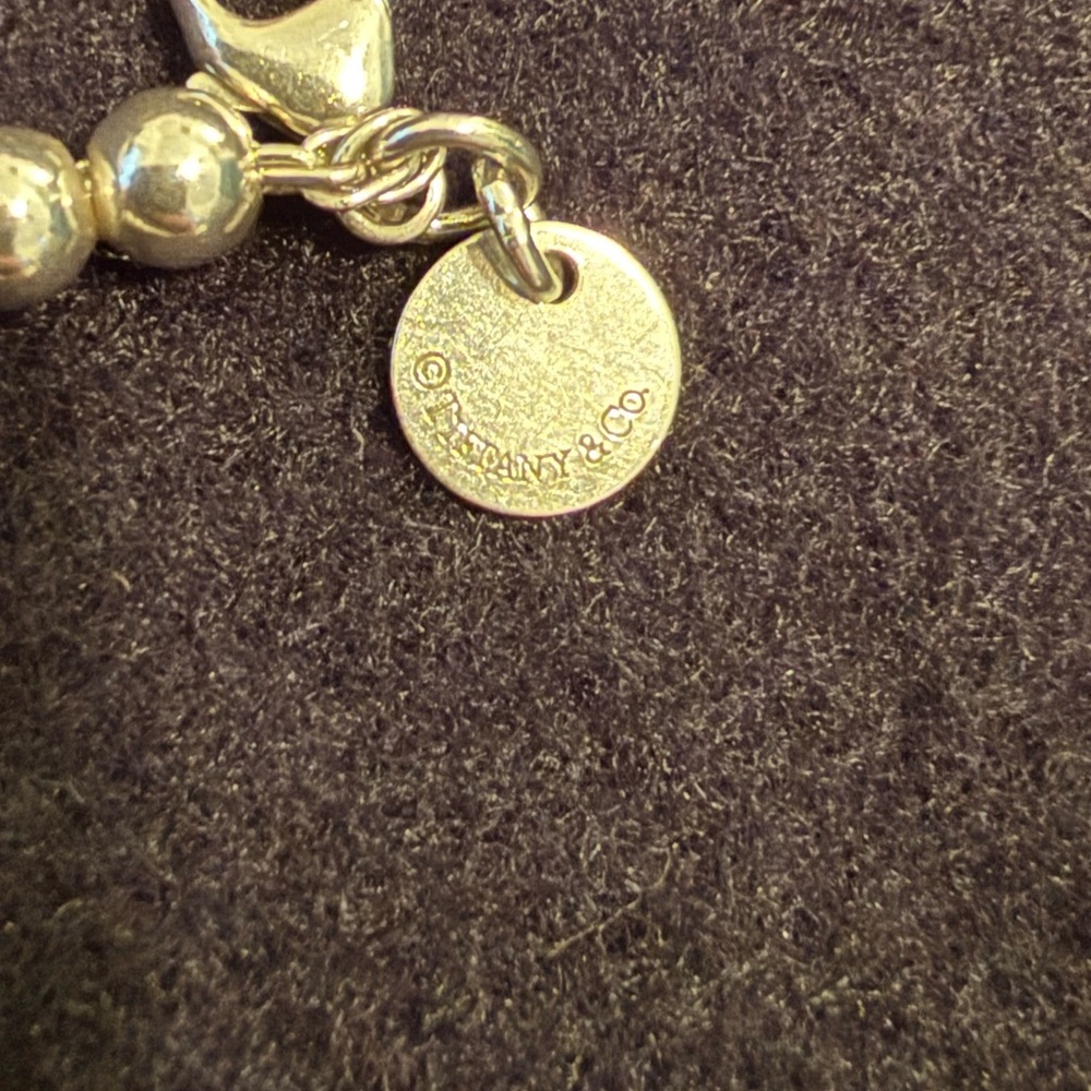 Return to Tiffany Heart Tag Bead Sterling Silver Bracelet - Picture 4 of 9